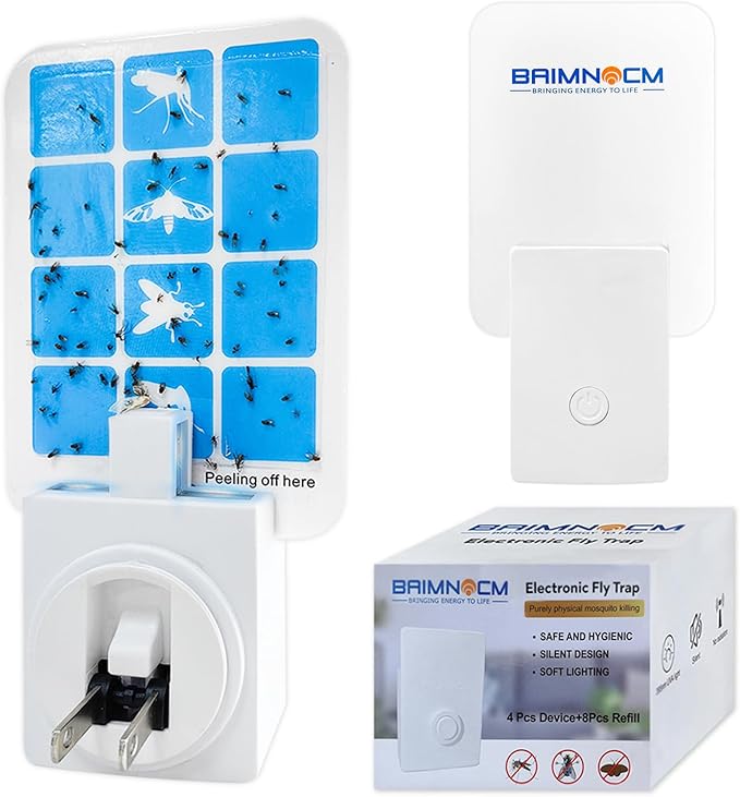 Blue Light Bug Catcher Indoor Plug in, Gnat Traps - Image 2
