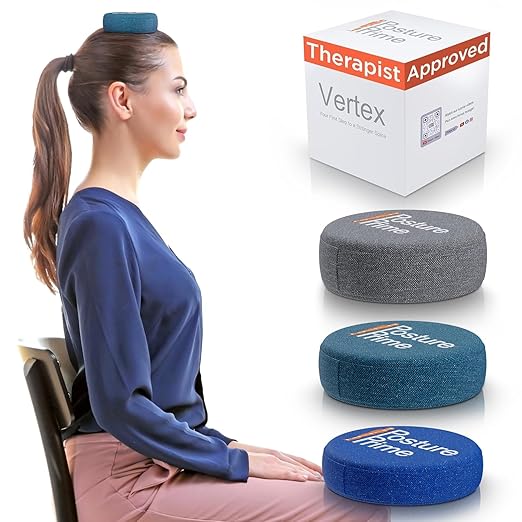 Vertex Weighted Cushion Forward Head Posture Corrector by PosturePrime