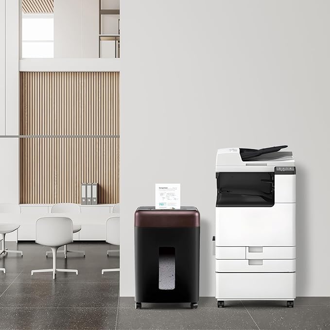P-7 High Security Paper Shredder, 8-Sheet Micro Cut, 60-min Runtime, 9.2 - Image 6