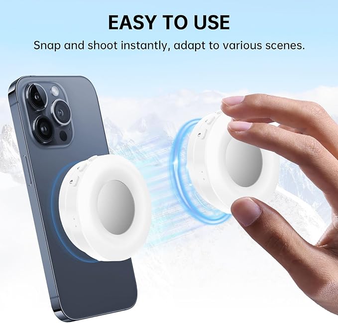 Selfie Light, Selfie Light for iPhone, Portable Phone Ring Light for Video - Image 5