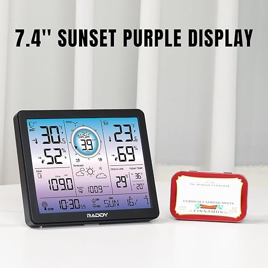 Raddy VP7 5-in-1 Weather Station Wireless - Image 3