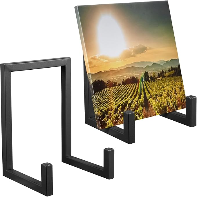 Sweetude 2 Pcs Large Plate Stands by Sweetude