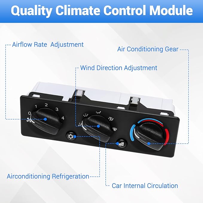 Q21-6119 AC Climate Control Module Compatible - Image 3