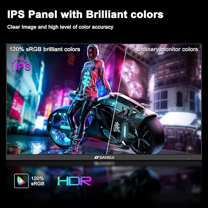 SANSUI 27 Inch WQHD 2560 x 1440 IPS Gaming Monitor, 200Hz 180Hz 1ms Computer - Image 5