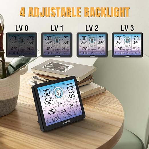 Raddy VP7 5-in-1 Weather Station Wireless - Image 4