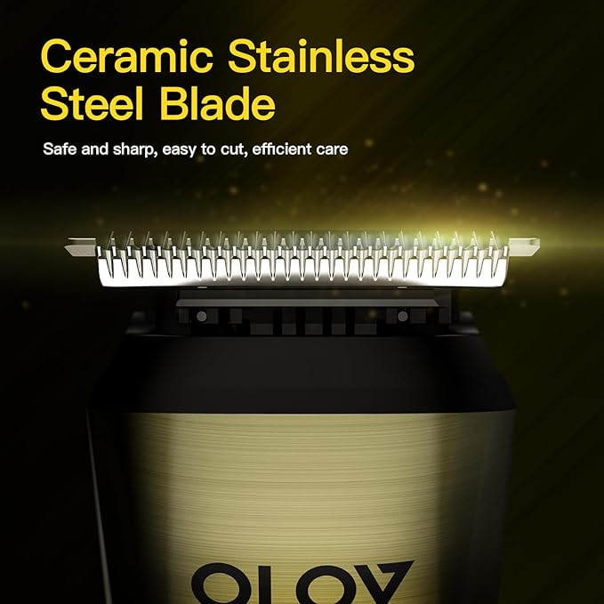 OLOV CYBER Beard Trimmer for Men, 17-in-1 Mens Grooming Kit - Image 2