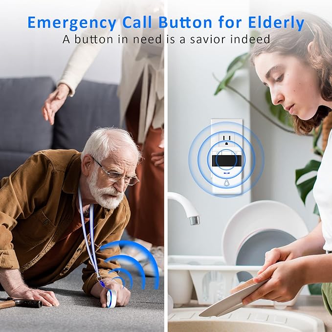 Caregiver Pager, Wireless Call Button - Image 2