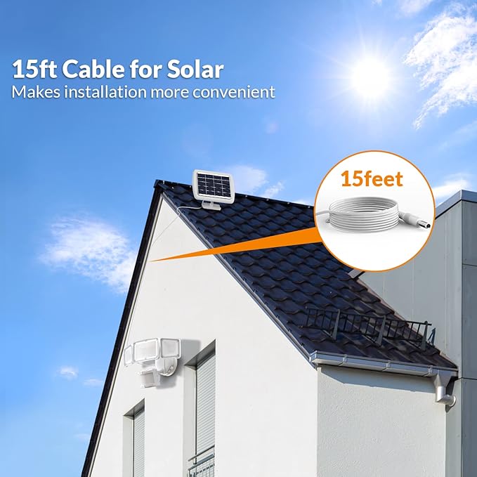 LEPOWER 1600LM LED Solar Security Lights Motion Outdoor, Motion Sensor Light - Image 7