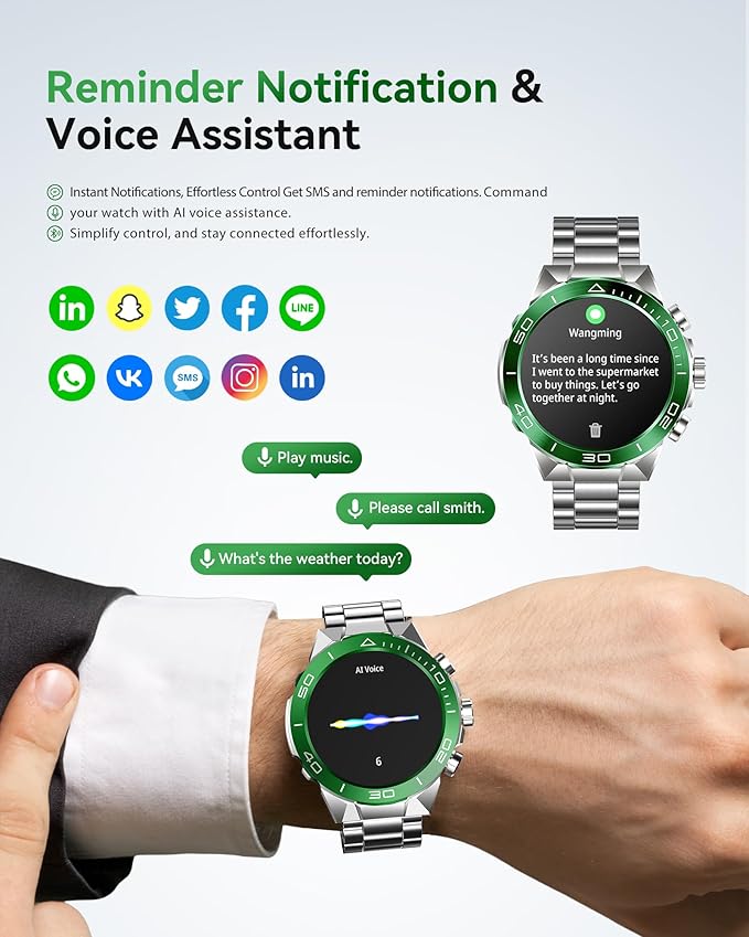 SOUYIE Military Rugged Smart Watch - Image 3