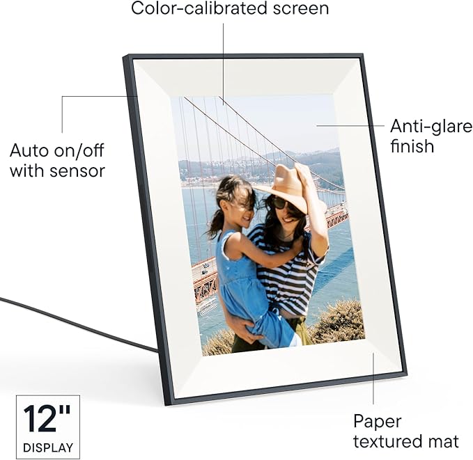 Aspen 12" | Aura's Most Versatile HD Digital Picture Frame - Image 7