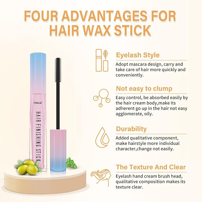 PasaRose 7Pcs Hair Wax Set for Non-Greasy Styling - Image 6