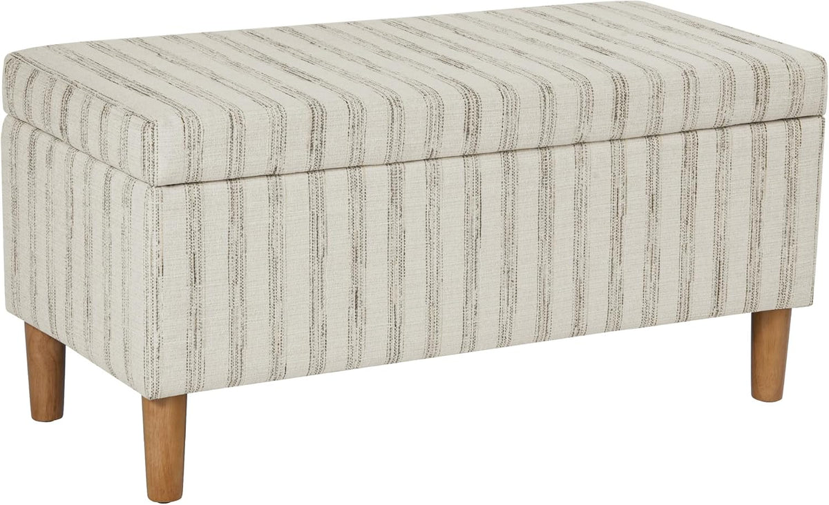 homepop malmo 36" storage bench - gray &, main product view