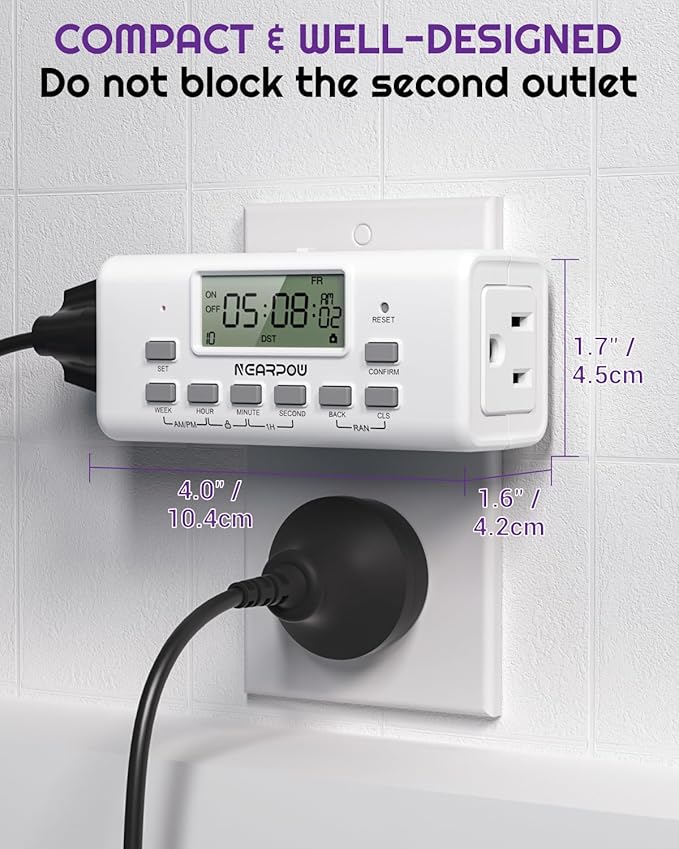 NEARPOW Digital Timer for Lamp - Image 2