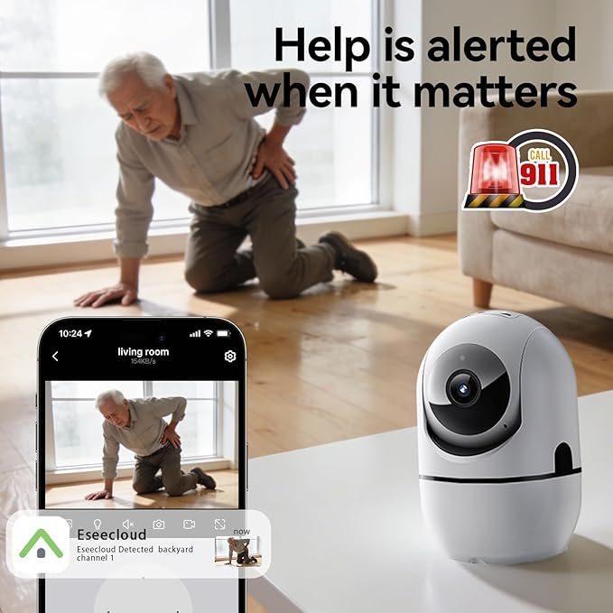 GBIUT Indoor Security Camera, Indoor Camera - Image 6