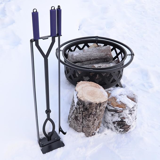 Heavy Duty Fire Pit Tools Set - Image 2