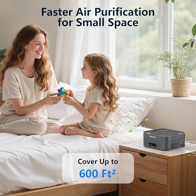 Air Purifiers for Home 600 Sq.Ft, TDBYWAE H13 True HEPA Air Purifier - Image 5