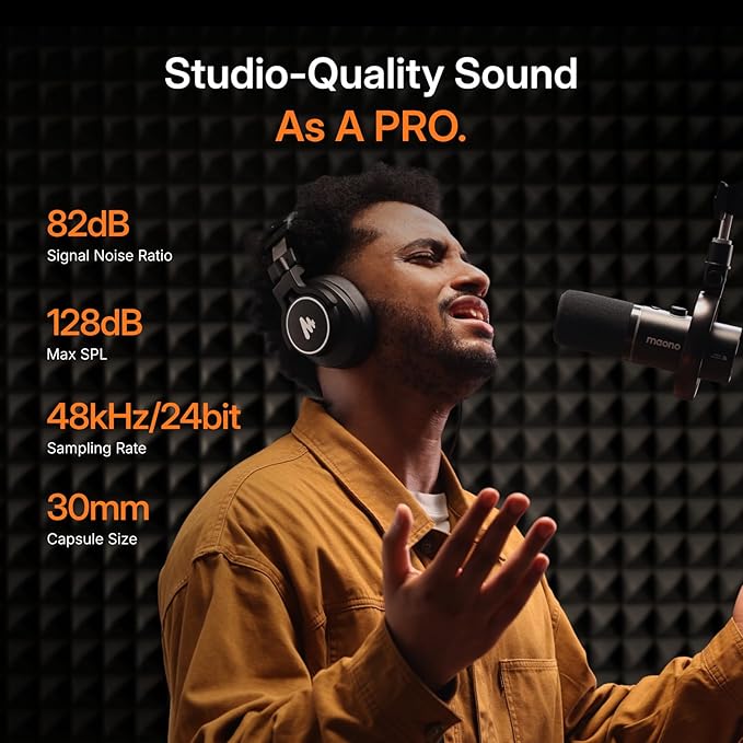 MAONO PD200W Hybrid Wireless Podcast Equipment Bundle - Image 5