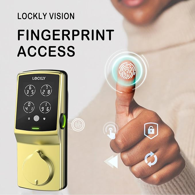 Lockly Secure Pro Wi-Fi Smart Door Lock, Keyless Entry - Image 3
