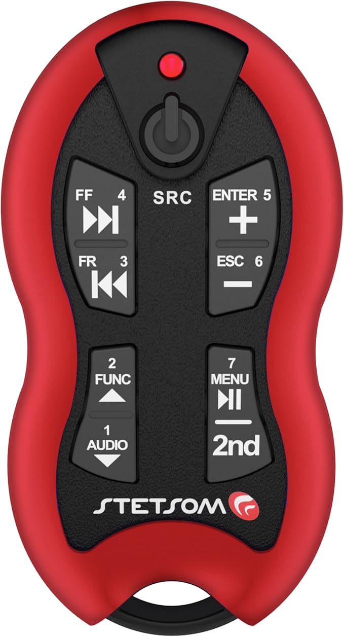 Stetsom SX2 - Universal Remote Control, Long Range, 16 Functions, Learning Mode by Stetsom