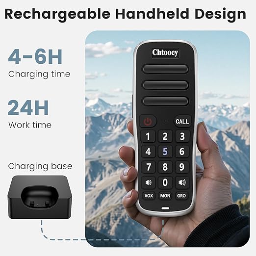 Intercoms Wireless for Home, 1 Mile Long Range for House Business Office - Image 5