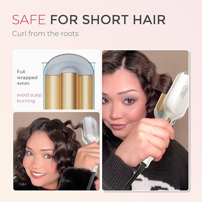 Curling Iron Hair Crimper Waver - Image 5