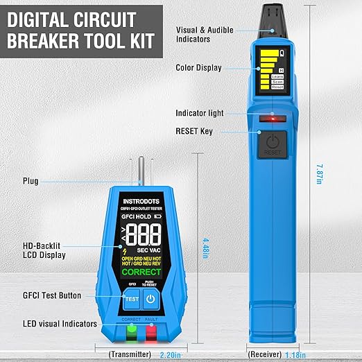INSTRODOTS Circuit Breaker Finder Tool - Image 6