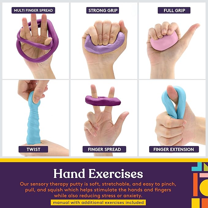 Special Supplies Therapy Putty for Teens and Adults - Image 3