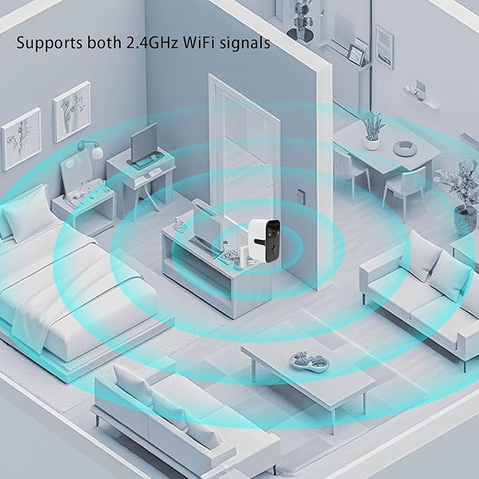 LICAEVEY Pan Tilt Security Camera, 2K HD - Image 3