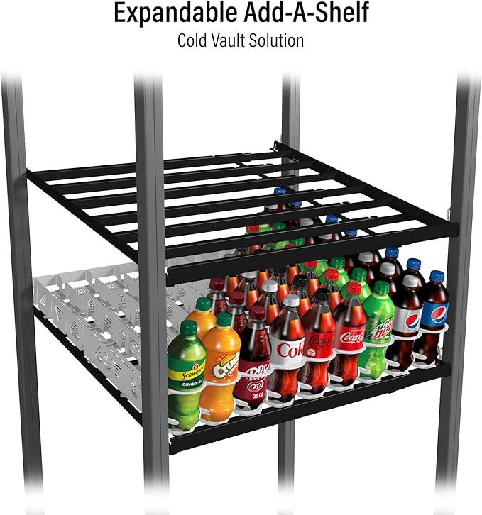 Display Technologies Cold Vault Expandable Add-A-Shelf - Image 6