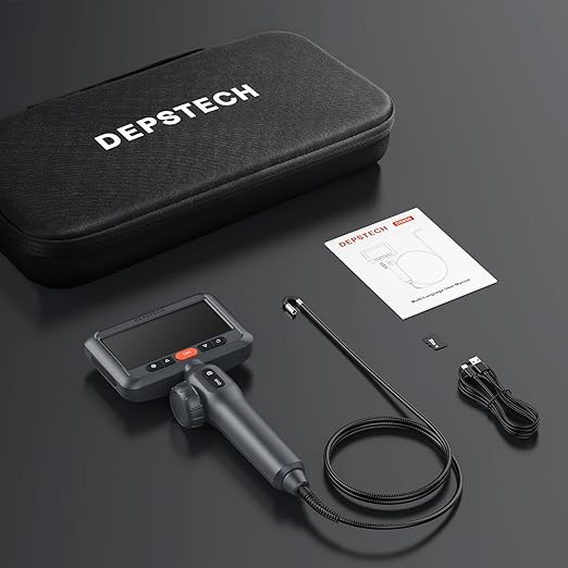 DEPSTECH 210° Two-Way Articulating Borescope, 0.24in Ultra-Slim Endoscope Camera - Image 8