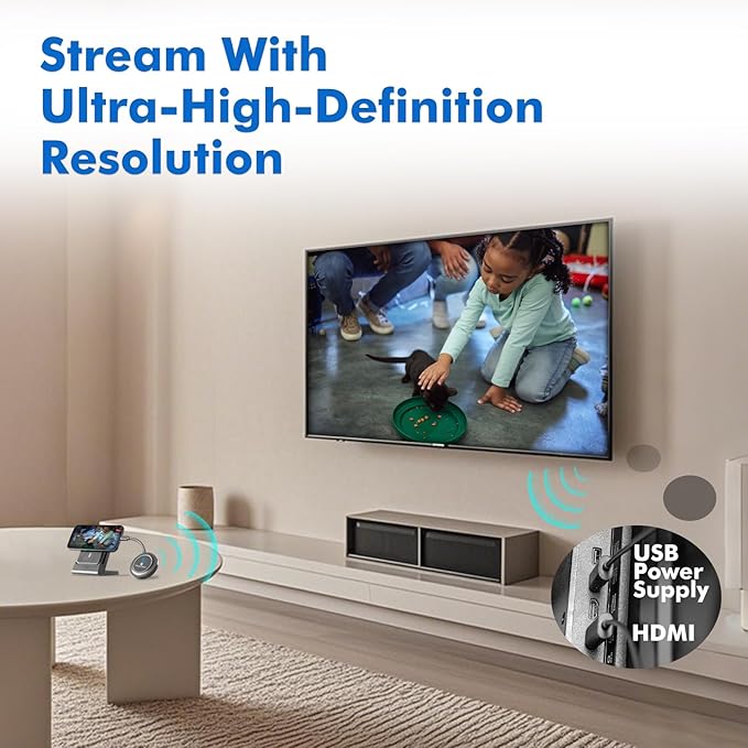 Travel Depot Wireless HDMI Transmitter and Receiver, 1080P 60Hz HD Streaming - Image 5
