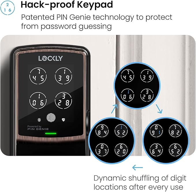 Lockly Secure Plus, Keyless Entry Door Lock, Smart Locks - Image 4