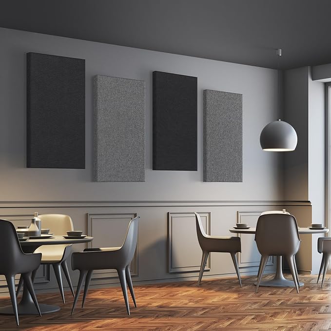 UMIACOUSTICS 2 PCS Acoustic Panel, 47.2" x 23.6" Fiberglass Sound Proof Wall - Image 3