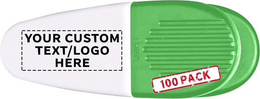 100 Magnetic Memo Holders Set