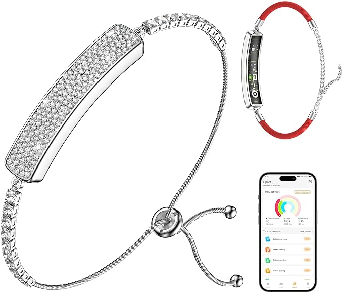 Smart Bracelet for Women, Jewelry Fitness Tracker by MUSINOTE