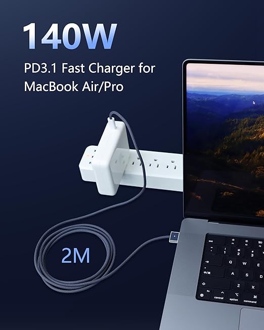 ZeitNah Upgraded USB-C to Magnetic Charging Cable - Image 2