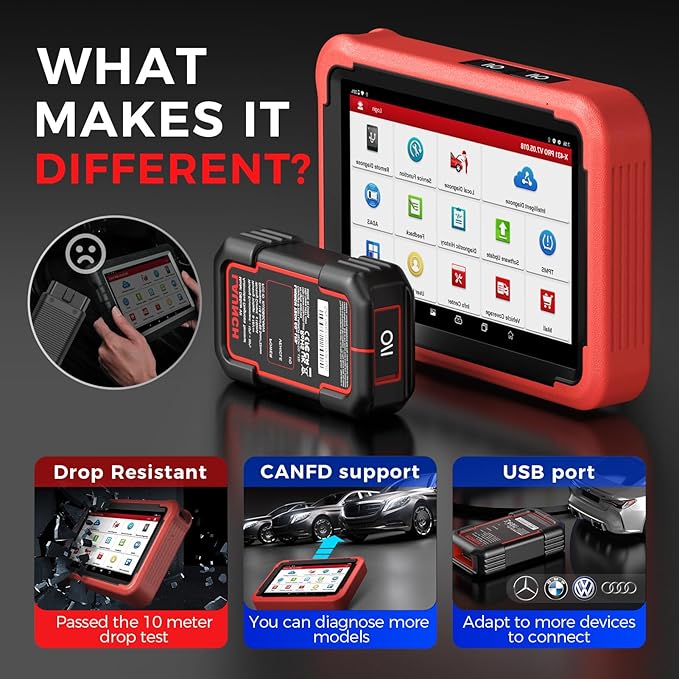 Launch X431 PROS V 5.0, 2026 Newly Bidirectional Scan Tool, 38+ Reset - Image 3