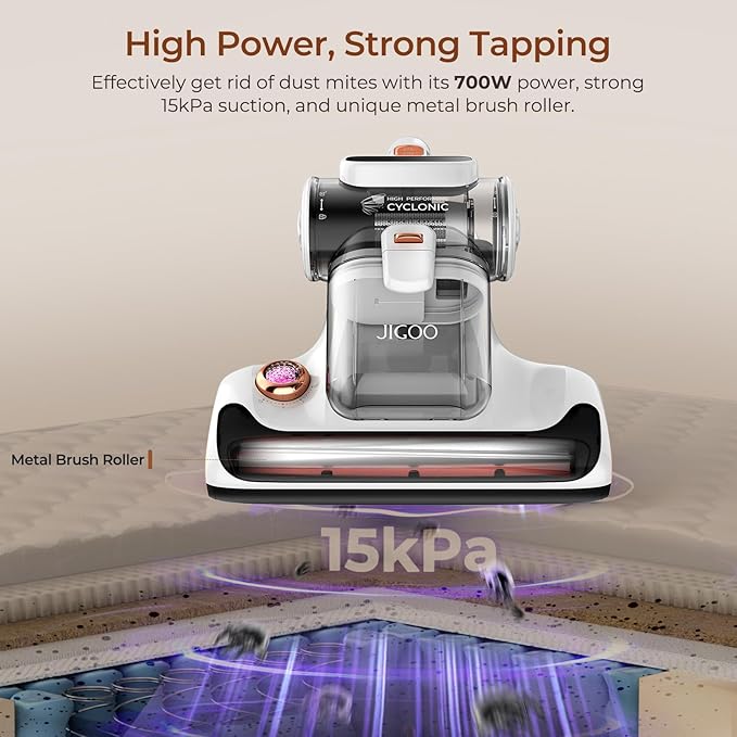 JIGOO T600 Mattress Vacuum Cleaner - Image 2