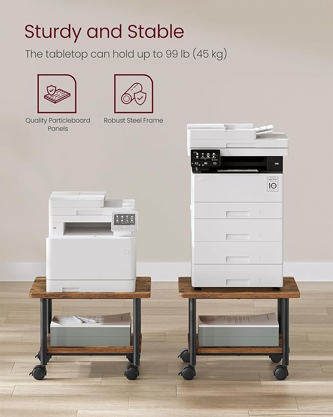 VASAGLE Heavy-Duty Printer Stand - Image 4