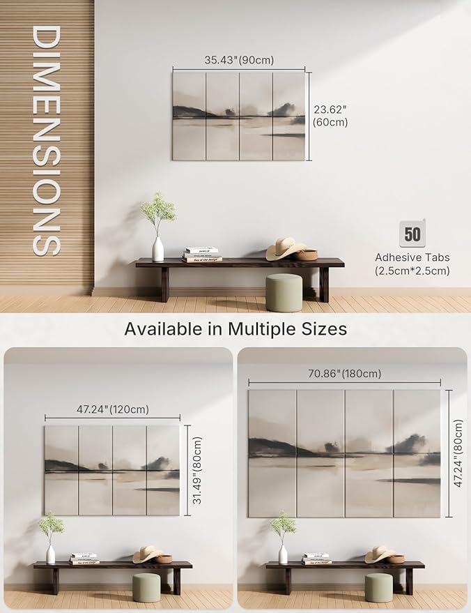 Wall Art Acoustic Panels, Decorative Sound Absorbing Panels - Image 5