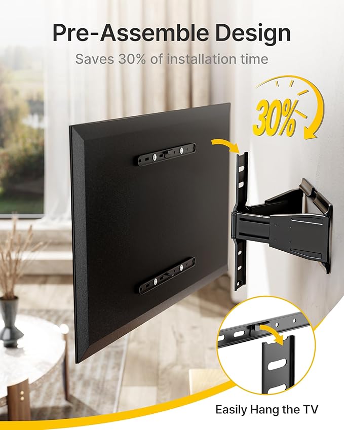 monTEK 0.77" Ultra Slim TV Wall Mount - Image 7