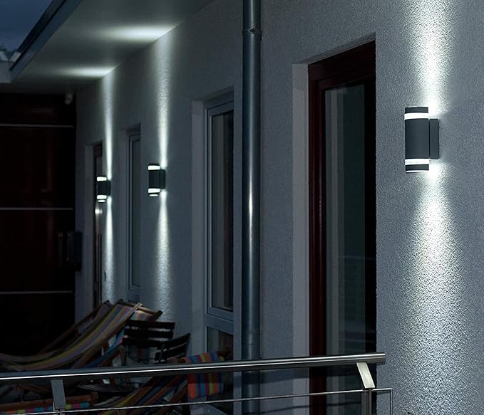 rosykite Porch Lights Outdoor Dusk to Dawn, Aluminum Outdoor Wall Light Fixture - Image 9