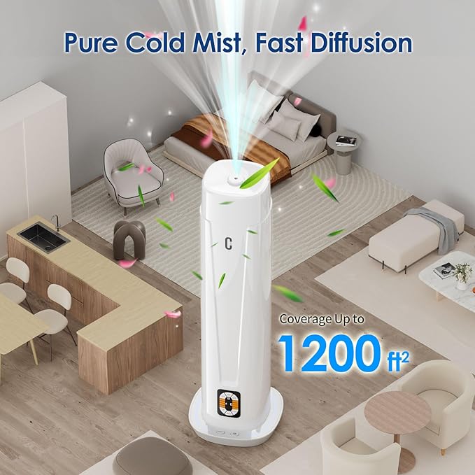 Waterless Scent Diffuser – 1200 Sq Ft Coverage, Essential Oil Diffuser - Image 3