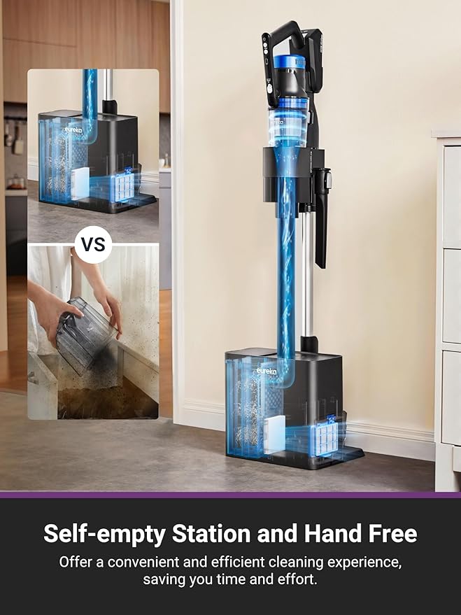 Eureka Stylus Elite NEC490BL Cordless Stick Vacuum, 350W Powerful Suction - Image 5