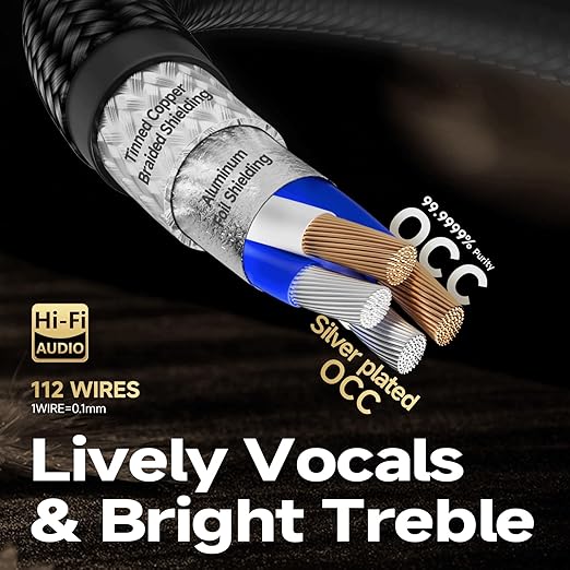 TODN Hi-end RCA Cables for Audiophile - Image 3