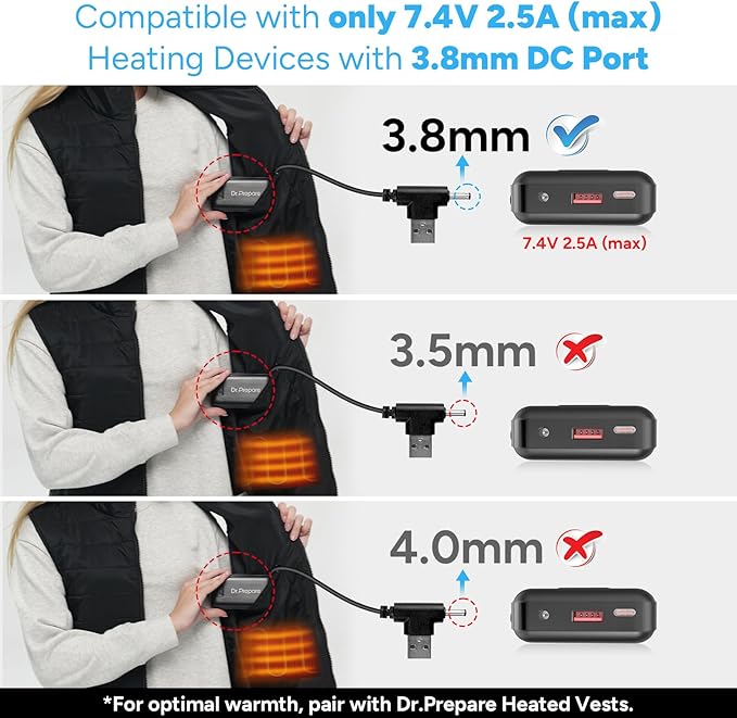 DR.PREPARE 16000mAh Battery Pack - Image 6