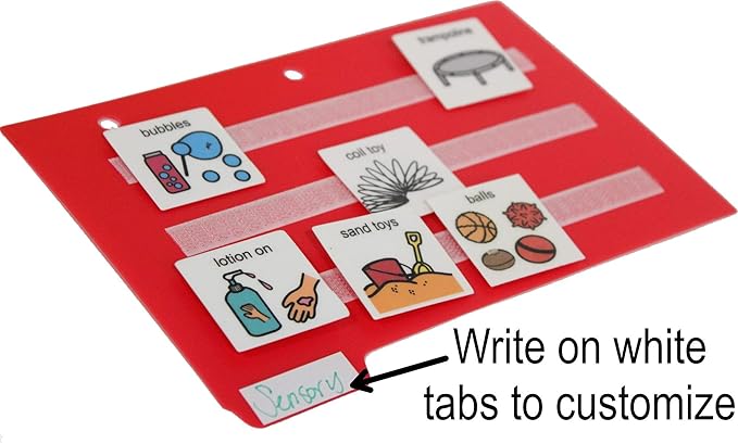 Smile4autism Small 7x9” Tools Perfect to Keep Your Loose Visual Picture Cards - Image 6