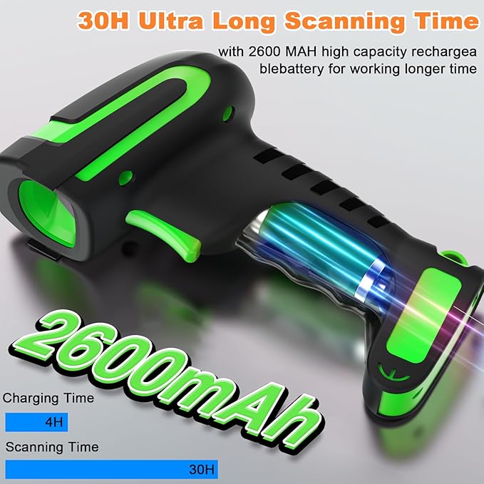 Symcode 2D Screen Barcode Scanner Wireless - Image 6