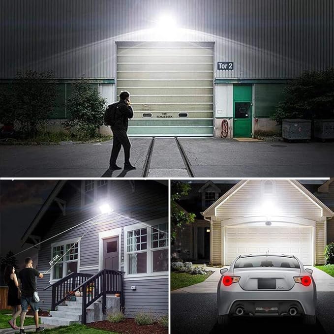 Security Lights Outdoor, Flood Lights Hardwired AC Power, Motion Sensor/Dusk to - Image 2