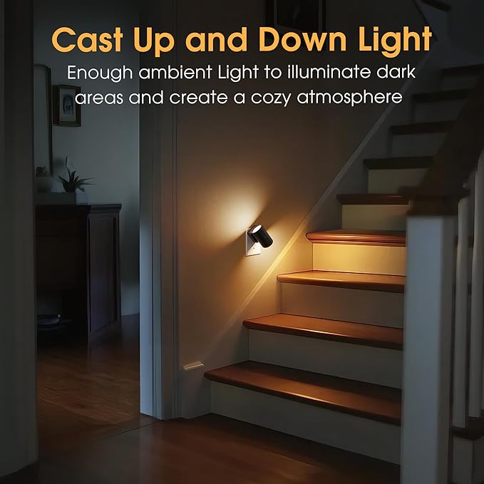 Briignite Night Lights Plug into Wall, 3CCT Modern LED Night Light Plug in - Image 5